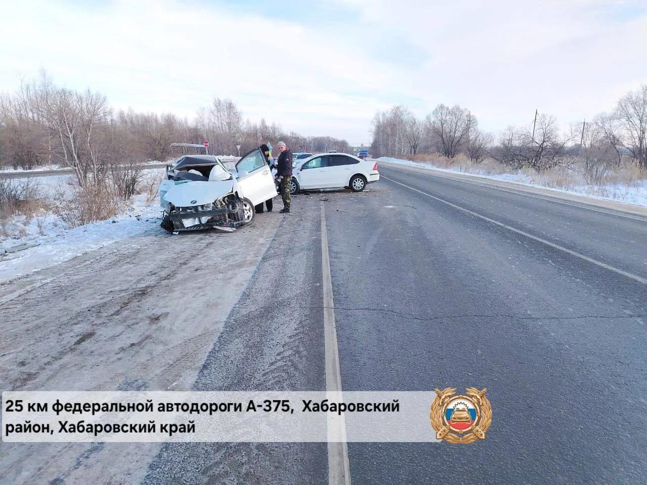 Человек погиб в аварии под Хабаровском 